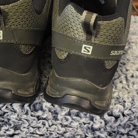 Salomon Pro Olive Hiking Trail Shoes men's sz 10 - Picture 9 of 14